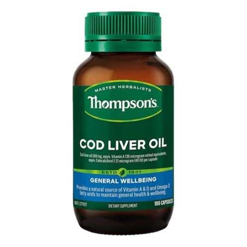 Thompsons - Cod Liver Oil Plus 100