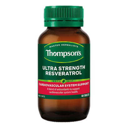 Thompsons – Ultra Strength Resveratrol 60