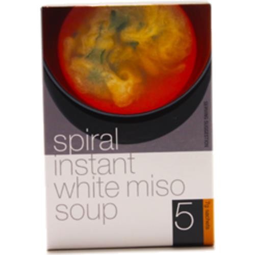 Spiral Foods - Instant White Miso soup 5 x 7g
