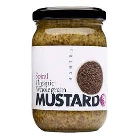 Spiral Foods - Organic Wholegrain French Mustard 200gm