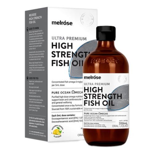 Melrose - Ultra Premium High Strength Fish Oil 200ml