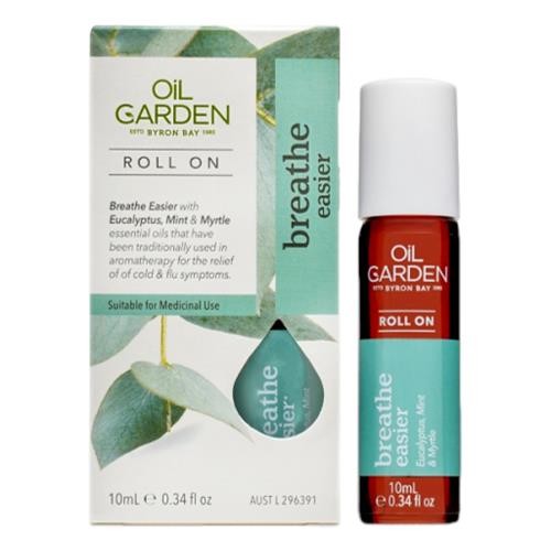 Oil Garden - Breathe Easier Blend Oil Roll On 10ml