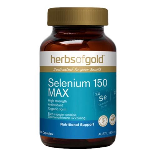 Herbs of Gold - Selenium 150 MAX 60