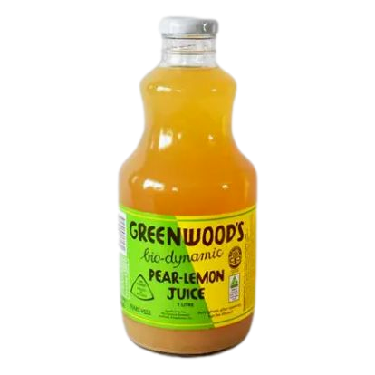Greenwood – Juice Pear & Lemon 1ltr