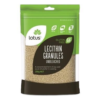 Lotus - Soy Lecithin Granules Unbleached 200gm