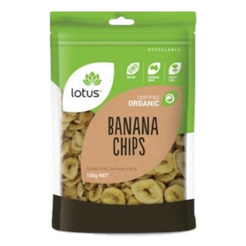 Lotus - Organic Banana Chips 150gm