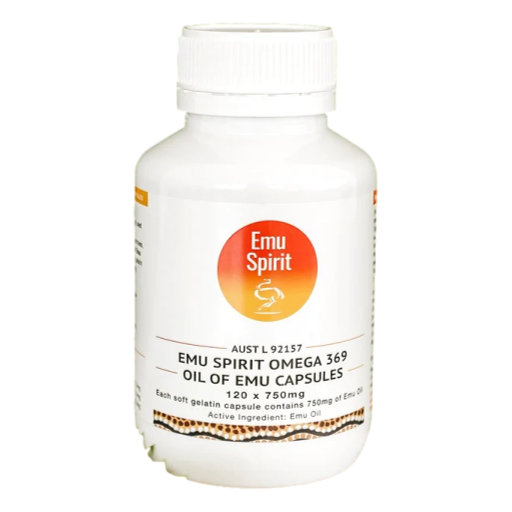 Emu Spirit - Oil of Emu Capsules 120