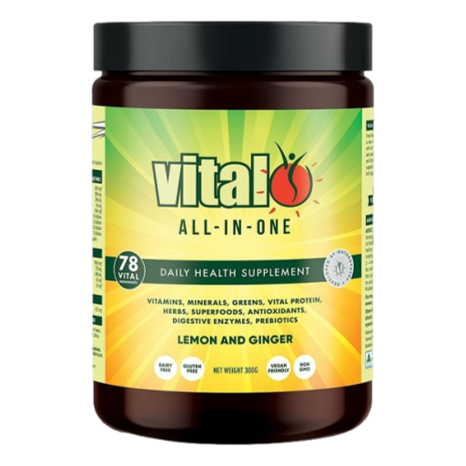 Vital Greens - All In One Powder Lemon & Ginger 300gm