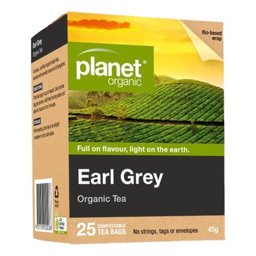Planet Organic - Earl Grey Tea bags 25