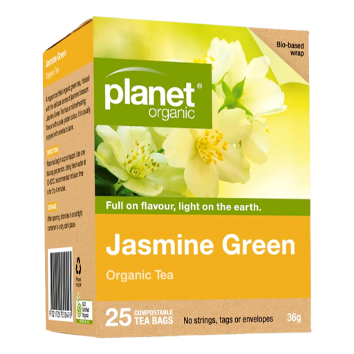 Planet Organic - Jasmine Green Tea 25 bags