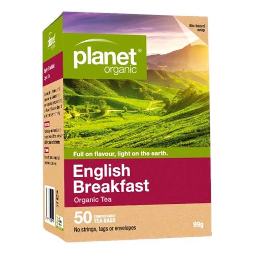 Planet Organic - English Breakfast Tea bags 50