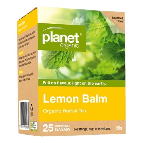 Planet Organic - Lemon Balm Tea bags 25