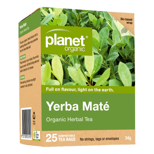 Planet Organic - Yerba Mate Tea bags 25