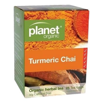 Planet Organic - Turmeric Chai Tea 25 bags