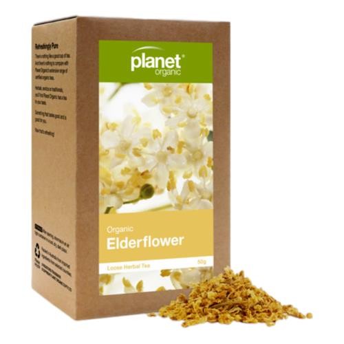 Planet Organic - Elderflower Tea loose 50gm