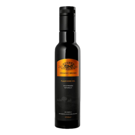 Stoney Creek - Organic Brown Flaxseed Oil 250ml (not postable)