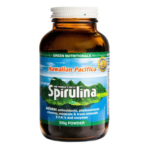 Green Nutritionals - Hawaiian Pacifice Spirulina Powder 100g