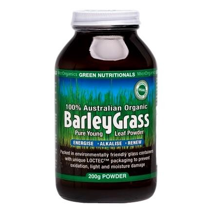Green Nutritionals - 100% Australian Barley Grass Powder 200gm