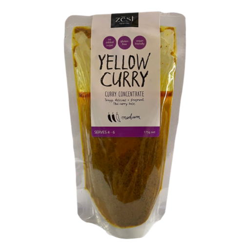 Zest Byron Bay - Yellow Curry Base 175gm