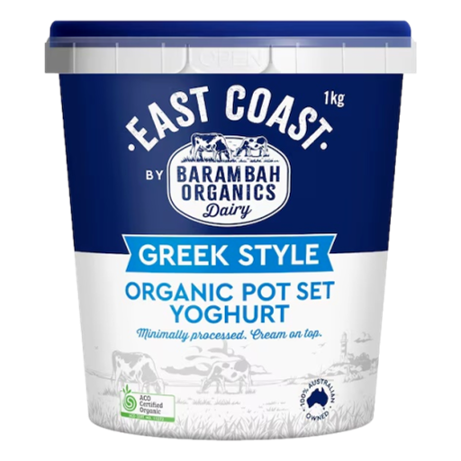 Barambah - Yoghurt Greek Plain 1kg (not postable)