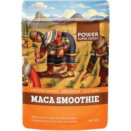 Power Super Foods - Maca and Cacao Powder Smoothie Blend 200gm