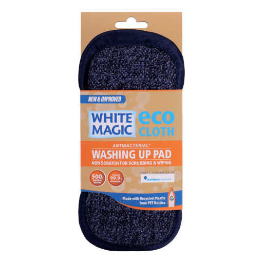 White Magic - Eco Cloth Washing Up Pad Denim ea