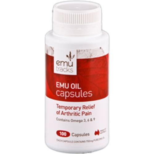 Emu Tracks - Emu Oil Capsules 100