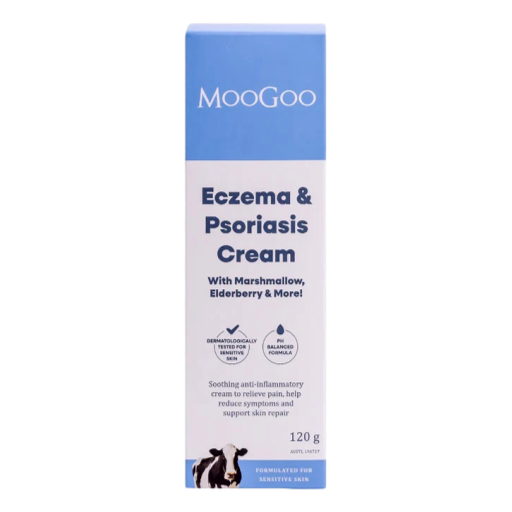 MooGoo - Eczema & Psoriosis Cream + Marshmallow 200gm