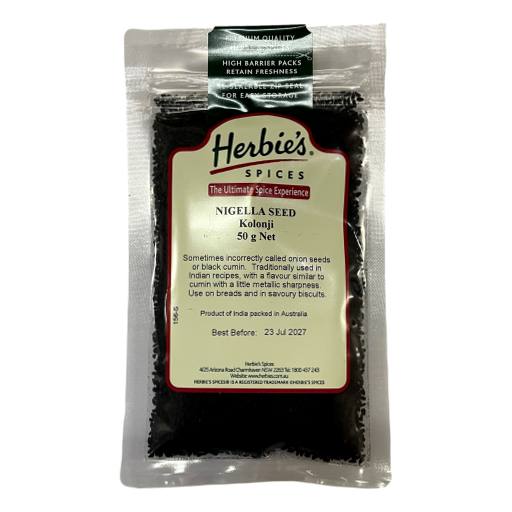 Herbies Spices - Nigella Seed (Kalonji) Whole 50gm