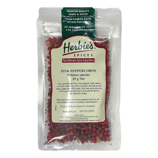 Herbies Spices – Pink Peppercorns 20gm