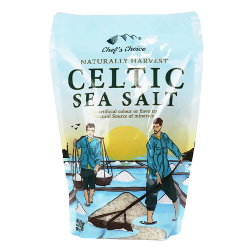 Chefs Choice - Naturally Harvested Celtic Sea Salt 500gm