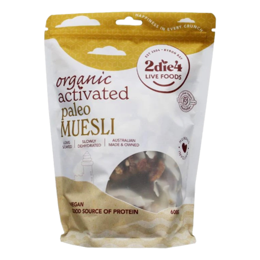 2Die4 - Activated Paleo Muesli 600gm