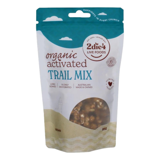 2Die4 - Organic Activated Trail Mix 80gm