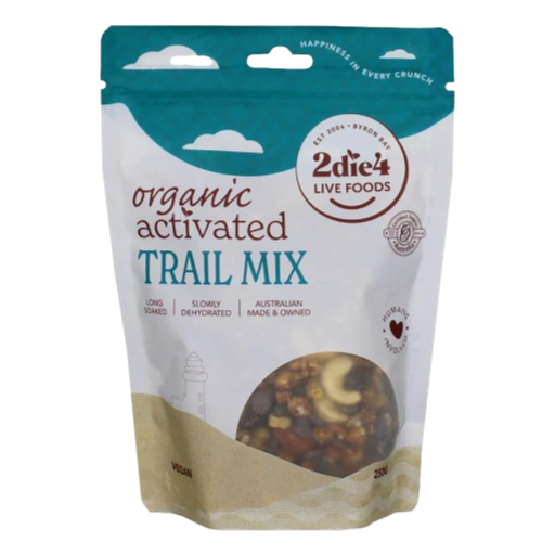 2Die4 - Organic Activated Trail Mix 250g