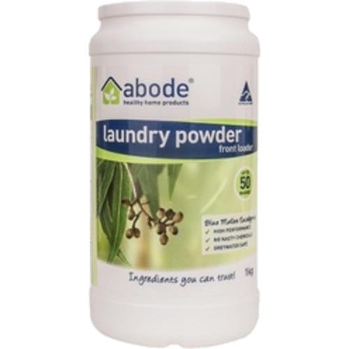 Abode - Laundry Powder Front and Top Loader Eucalyptus 1kg