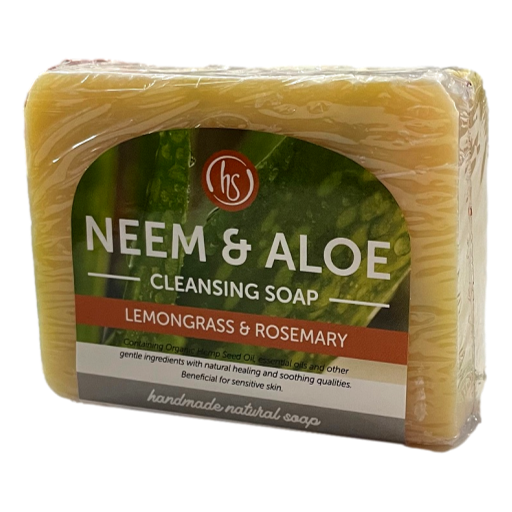 Harmony Soapworks - Soap Scrub Bar Neem and Aloe Vera 140gm