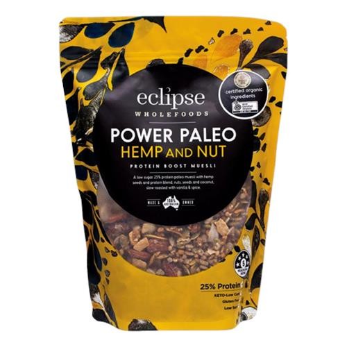Eclipse Organics - Power Paleo Muesli Hemp and Nut 425g