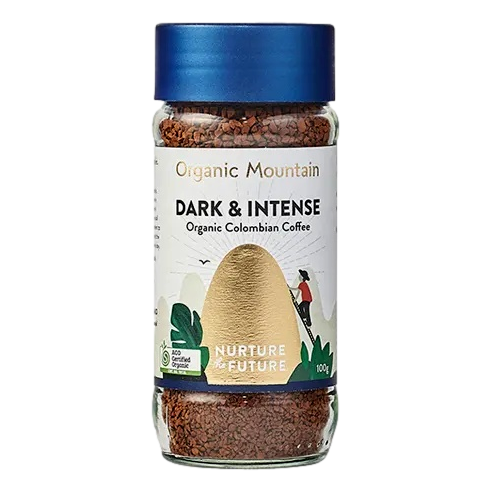 Organic Mountain – Instant Coffee Dark & Intense 100gm