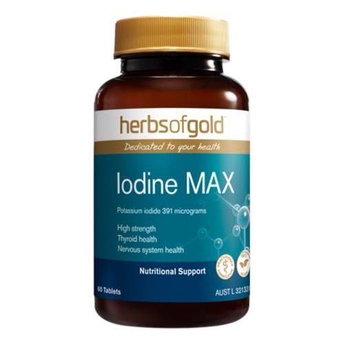 Herbs Of Gold - Iodine MAX 60