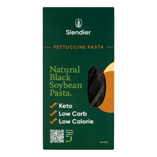 Slendier - Organic Black Bean Fettuccine 200gm