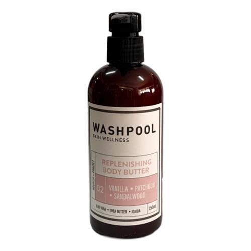 Washpool Soaperie - Replenishing Body Butter Vanilla Patchouli Sandalwood 250ml