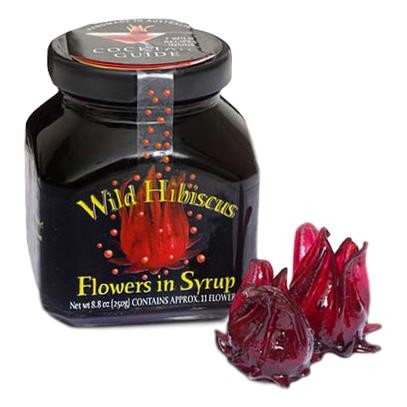 Wild Hibiscus - Flowers in Syrup 250gm