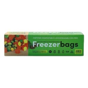 Biotuff - Compostable Freezer Bags medium 25