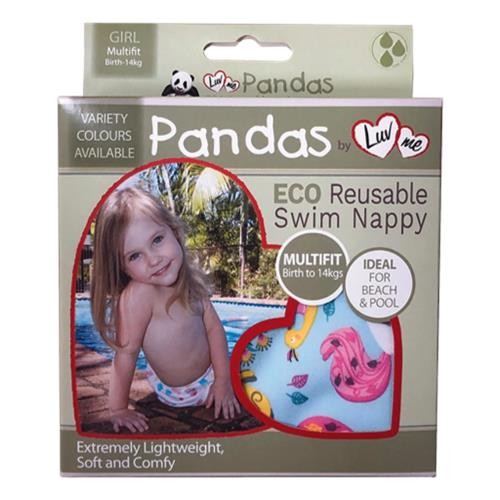 Pandas by Luv Me - Eco Reusable Swim Nappy ea