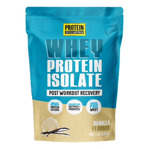Protein Supplies - WPI Protein Isolate Vanilla Bean 1kg
