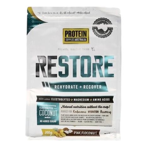 Protein Supplies - Restore Hydration Drink Pine/Coconut 200gm