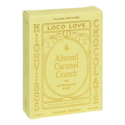 Loco Love - Almond Caramel Crunch Twin Pack 2 x 35gm