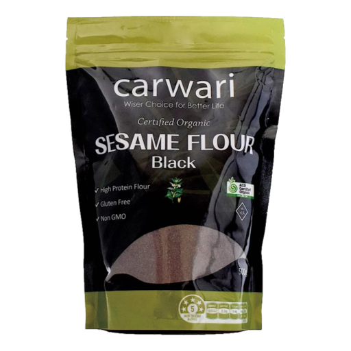 Carwari - Organic Black Sesame Flour 500gm