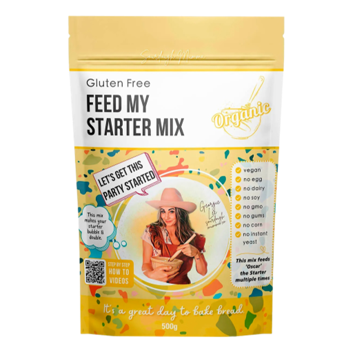 Sourdough Mamma - Feed My Starter Kit 500gm
