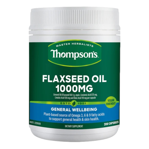 Thompsons - Flaxseed Oil 1000mg - 200
